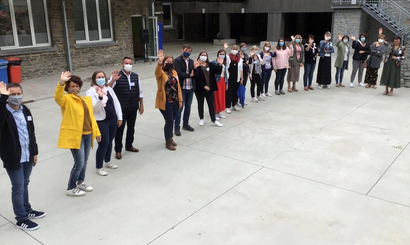 Agora rentrée Saint Joseph Remouchamps ecole fondamentale maternel primaire 8