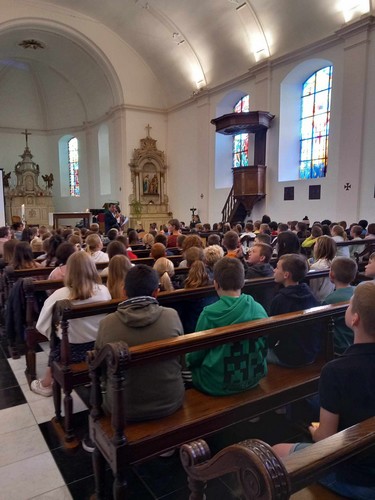 Célébration saint joseph remouchamps école fondamentale maternel primaire 4