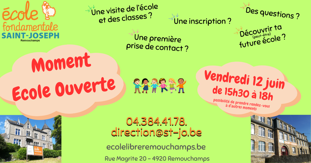 Moment école ouverte 2026
