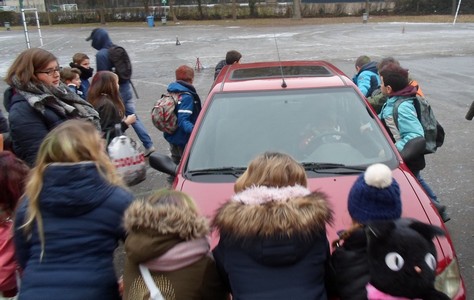 Les 5es primaires de Saint Joseph Remouchamps participent à Fort Bosco 25 01 2017 1