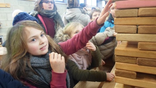 Les 5es primaires de Saint Joseph Remouchamps participent à Fort Bosco 25 01 2017 1