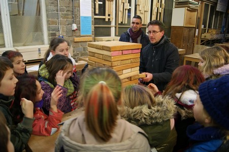 Les 5es primaires de Saint Joseph Remouchamps participent à Fort Bosco 25 01 2017 1