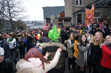 Les 5es primaires de Saint Joseph Remouchamps participent à Fort Bosco 25 01 2017 1