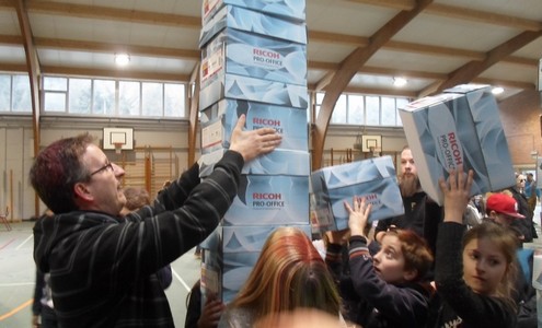 Les 5es primaires de Saint Joseph Remouchamps participent à Fort Bosco 25 01 2017 1