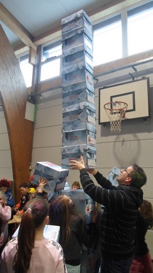 Les 5es primaires de Saint Joseph Remouchamps participent à Fort Bosco 25 01 2017 1